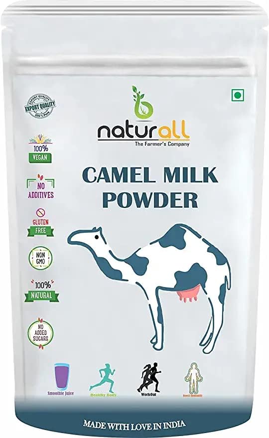 251025031358139_1 DIGJAM Camel Milk Powder | Freeze Dried, Gluten Free, No Additives, No Preservatives - 100 GM by B Naturall - Image 1